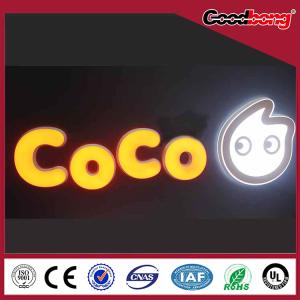 Wholesale Customized Outdoor large LED channel letter material sign for company logo from china suppliers