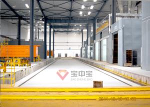 Wholesale Big Groud Trolley Transport BZB Spray Painting Production Line Military Spray Booth from china suppliers