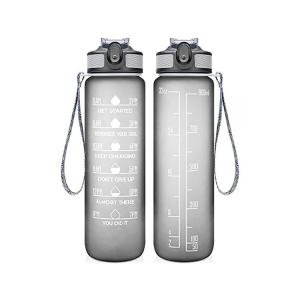 Wholesale UV Heat Transfer Plastic Sports Water Bottles Round Cup Gym Sports Bottle from china suppliers