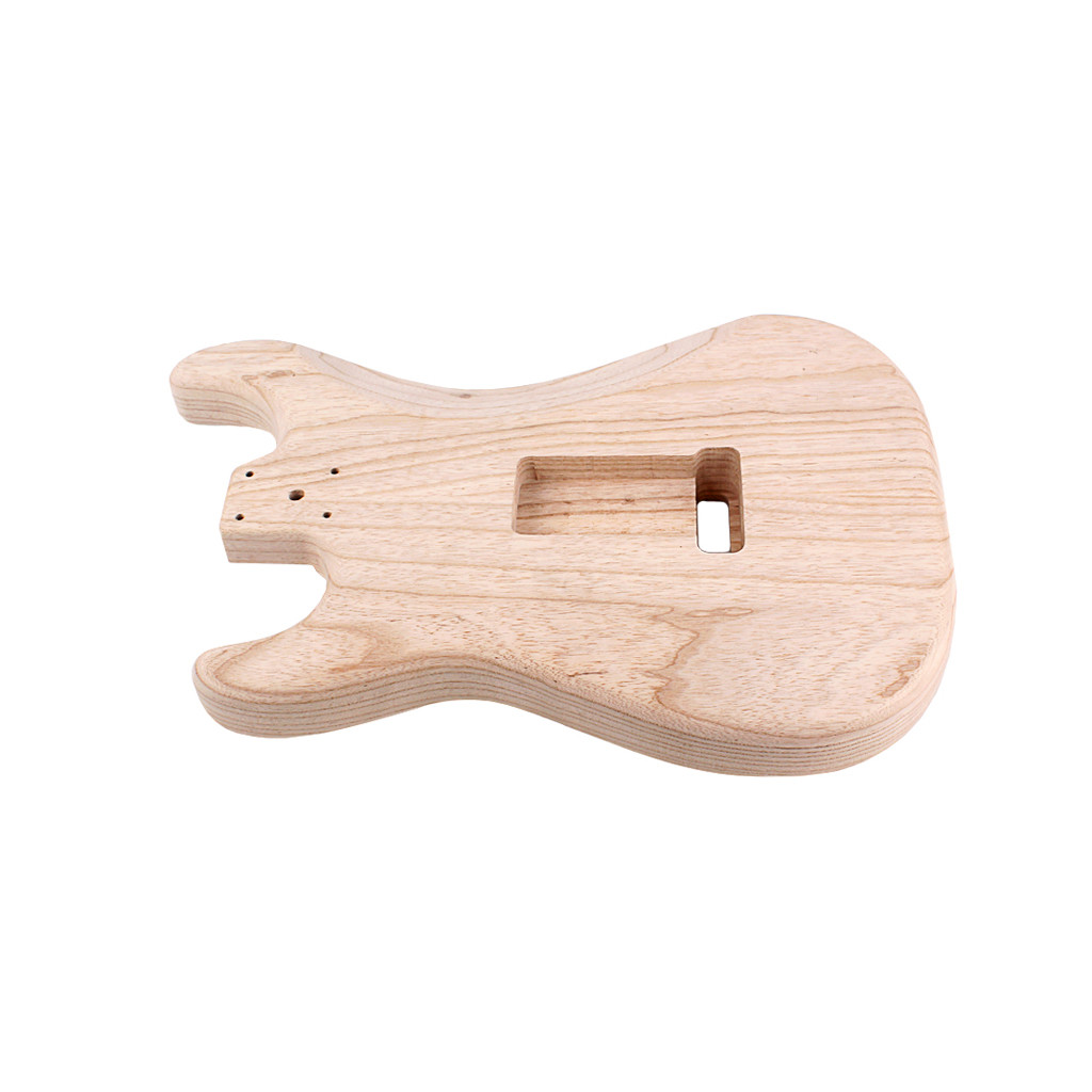 Natural Wood Guitar Body Strat ST Electric Guitar Body Stratocaster Shape