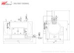 PLC Control Industrial Electric Steam Boiler , High Efficiency Steam Boiler