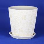 Customizable Ceramic Pots For Gardening In Different Colors