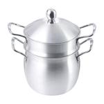 Cover Bead Glass Cover Bulging Aluminum Steamer Pot Sustainable
