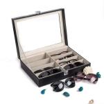 Transparent Skylight Multi Glasses Display Box Sunglasses Storage Case