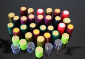 Wholesale Heat shrink/ PVC capsules for bottles of wine grappa spirits oil vinegar and beer from china suppliers