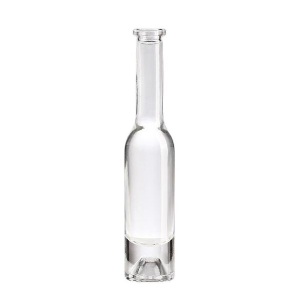 Clear Glass Collar Top Selling Wine Organic Bottle for Clients' Specific