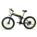 EU Quality 26x4.0 inch Fat Tire Folding E-Bike 1000W Motor 13AH Lithium Battery