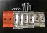 100mm /4" center distance clips for Outer Diameter Temp Fence Post OD25mm /28mm