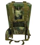 36L Military Insulated Food Containers Seamless Double Wall Delivery Backpack