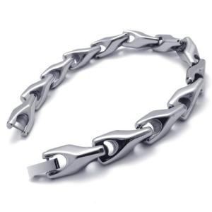 Wholesale High Quality Tagor Stainless Steel Jewelry Fashion Men's Casting Bracelet PXB091 from china suppliers