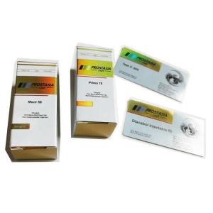 Wholesale UV Coating 10ml Vial Boxes , 300gsm White Cardboard Packaging Boxes from china suppliers