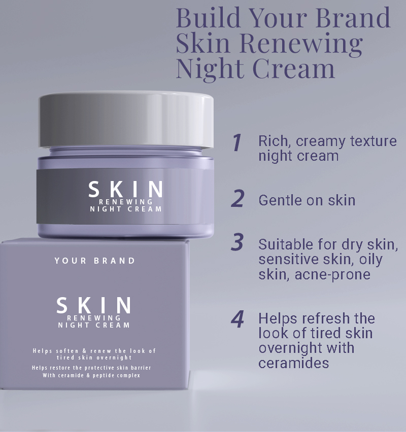 Private Label Skin Care Cosmetics Facial Cream Lotion Organic Day and Night Beauty Whitening Face Body Cream