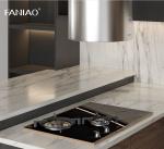 Home Style Interior Smart High Gloss Model Modular Wood Grain Kitchen Cabinets