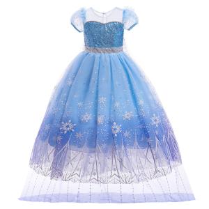 Wholesale 140CM Children'S Dress Up Costumes Princess Dresses Mesh Cape Detachable from china suppliers