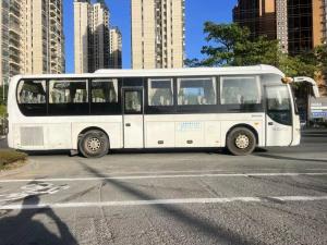 Wholesale White Used Passenger Buses King Dragon 2015 With Air Conditioning / 2 Doors from china suppliers