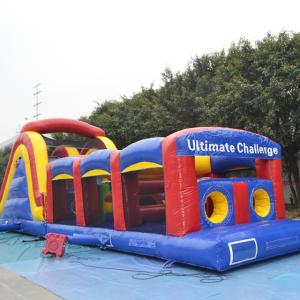 Wholesale Commercial Obstacle Course Jumping Castle Colourful For Kids Amusement from china suppliers