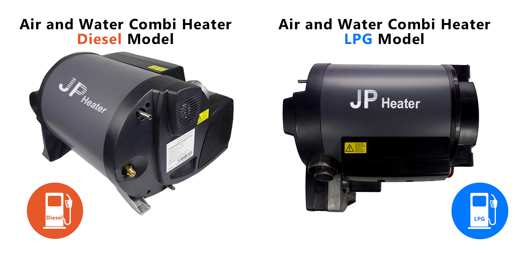 JP Plus Water Valve Kit LPG 220V 6KW LPG +2KW Electric Combi Hot Air and Hot Water Heater