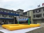 Outdoor Inflatable Sports Games PVC Inflatable Water Volleyball Court