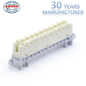 Wholesale PBT Ultim10 Highband Module Disconnection Cat6 10 Pairs from china suppliers