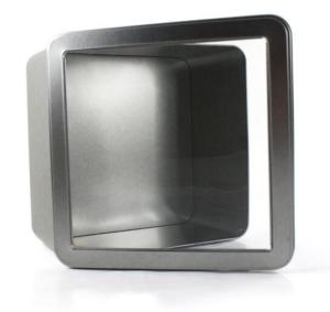 Wholesale Plain Wholesale Square Tin with Window from china suppliers