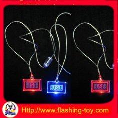 Wholesale Rainbow Colorful Give away Gift PS Flashing Led Necklaces HL-B2115 from china suppliers