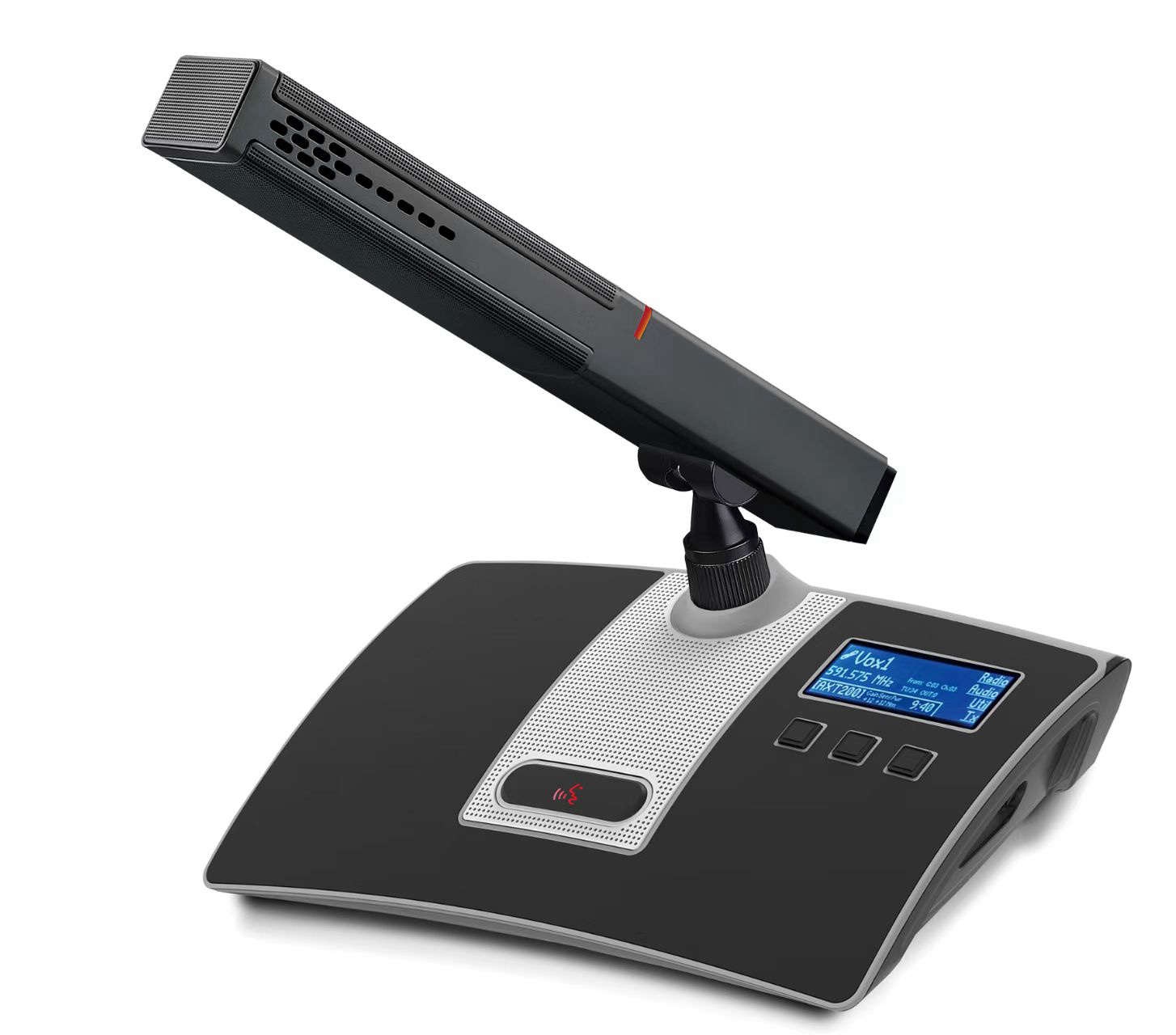 80Hz - 16KHz UHF Wireless Microphone System Universal Cordless Microphone Set For Broadcast