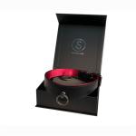 Rigid Boxes Custom Luxury Leather Cat Dog Pet Training Collars Leashes Packaging
