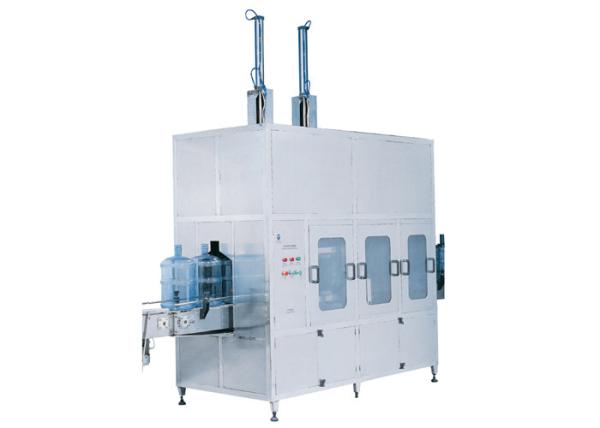 200-300 BPH 5 Gallon Water Bottling Line Inside And Outside Bottle Washing