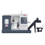 Turning Center Siemens Precision Metal Lathe Twin Turret Cnc Lathe