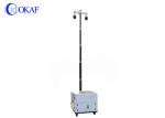 360° Continuous Rotation Mobile Surveillance Trailer Urgent Surveillance Solar