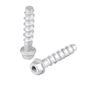 Wholesale Top- Steel M10 60mm Flange Hex Bolt Screw Masonry Bolt Thread Rod Concrete Screw Bolts from china suppliers