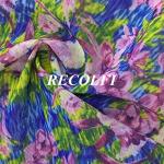Digital Print Recycled Activewear Knit Fabric Mesh Cycling Wear