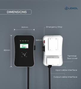 Wholesale OCPP Available Smart Car Electric 240v Charger Floor Mounted Wall Box 22kw Car Charger from china suppliers