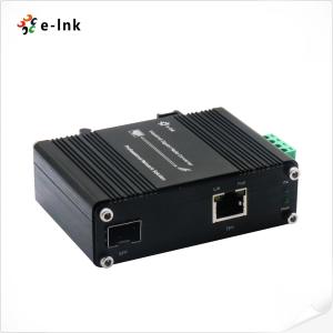 Wholesale SFP 60W POE Fiber Media Converter 100/1000BASE-X EN55022 from china suppliers