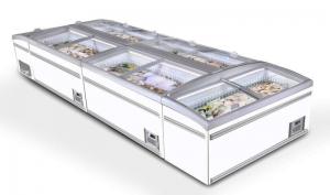 Wholesale Automatic Defrost Supermarket Island Freezer CFC Free Refrigerant High Efficiency from china suppliers