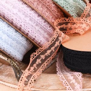 Wholesale Eco-friendly Hollow Lace Crown Ribbon for DIY Lolita Clothing and Hair Accessories from china suppliers