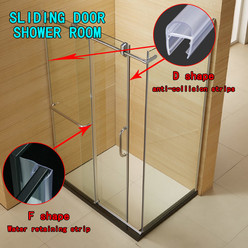 10mm Bathroom Shower Door Seal Strip