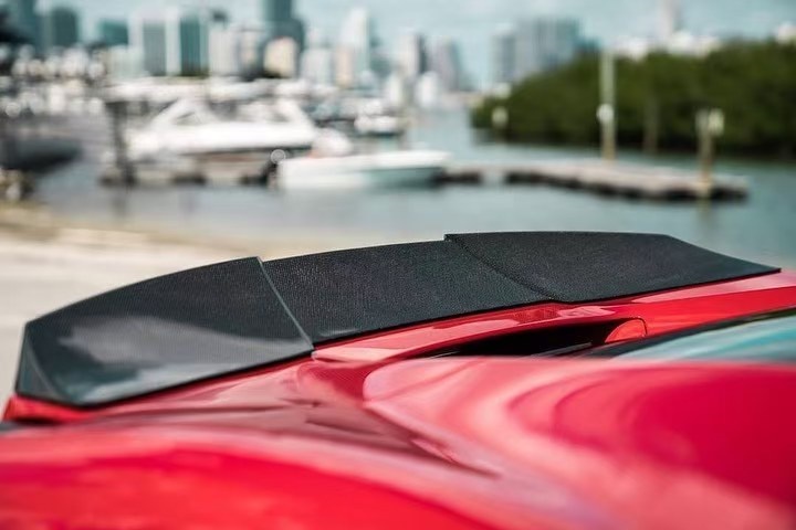 488 Ferrari Carbon Body Kit 1016 Style Carbon Fiber Front Lip Air Intake Spoiler