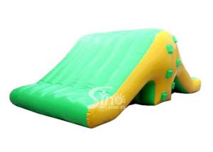 Wholesale Airtight pool edge inflatable ramp slide for kids and adults pool parties toys equipment from china suppliers