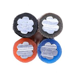 Wholesale AAC ACSR AAAC Bare Overhead Conductors XLPE PE Insulated Overhead ABC Wire from china suppliers