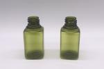 30ml Square PET Plastic Toner Water Bottle With Cap