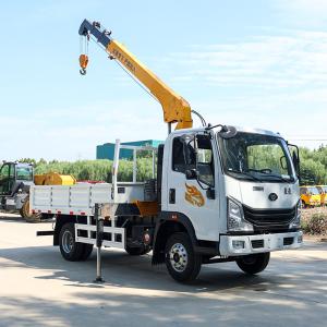 Wholesale 2024 Good Quality truck mounted crane knuckle boom Small Truck Loading Crane from china suppliers