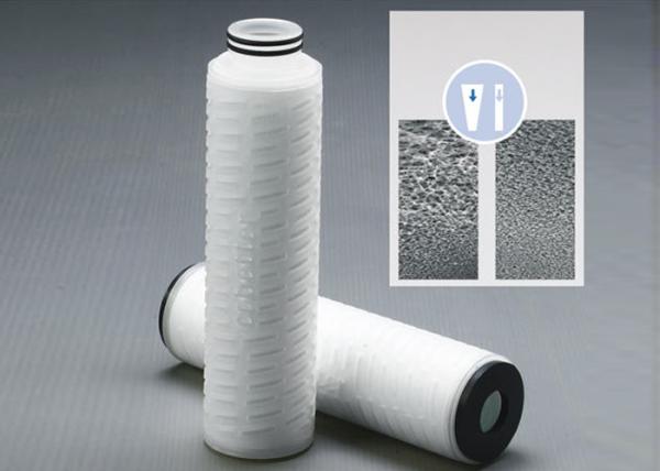Asymmetric Polysulfone PS Membrane Pleated Filter Cartridge Filter Vessels For