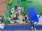 Photoelectric Sensor Round Bottle Sticker Labeling Machine For Lip Balm Bottom