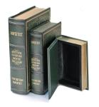 Square False Book Shaped Storage Box Gift Corrugated Cardboard ODM