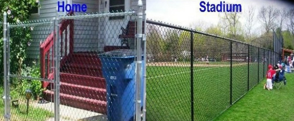 Diamond Temporary Fence Chain Link 6" X 8" For Construction Site