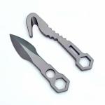 ZTDIVE Outdoor Scuba Diving Accessories Knife Rope Cutter Silver Color