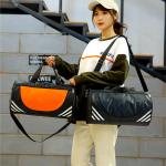 Nylon Outdoor Sports Gym Workout Duffle Bag , Travel Duffel Bag Carry On OEM ODM