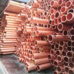 Astm C12200 Copper Pipe Tube 25mm Diameter 5 Inch For Refrigeration Industry