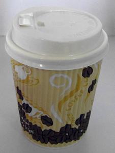 Wholesale Logo Printed Disposable Paper Cups Single Wall With PE Coated , 22 Oz Paper Cups from china suppliers